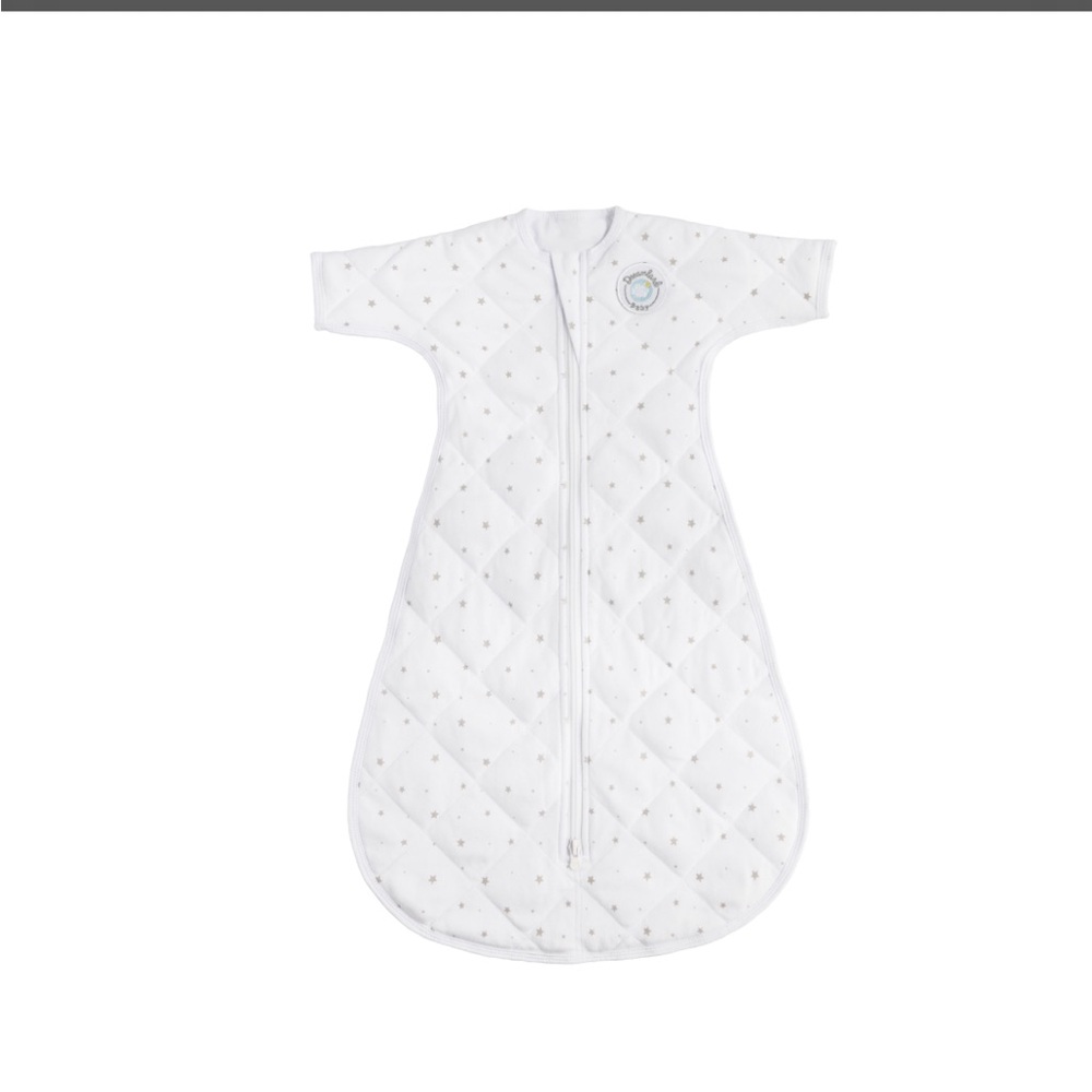 Dreamland Weighted Transition Swaddle GREY STAR NWT Large 6-9M